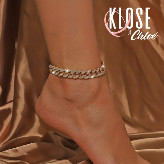 GRISELDA  Cuban Chain Anklet